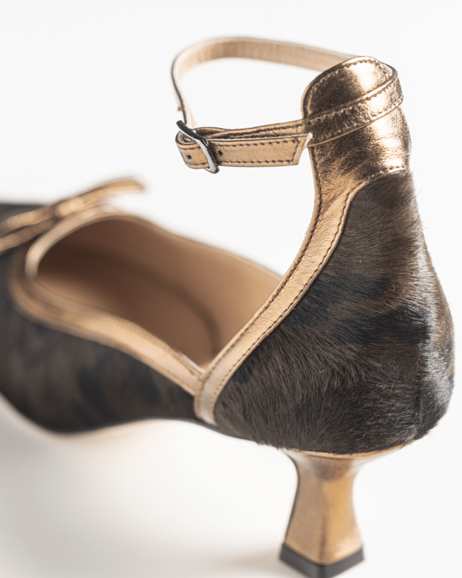 Décolleté Nio in cavallino camouflage