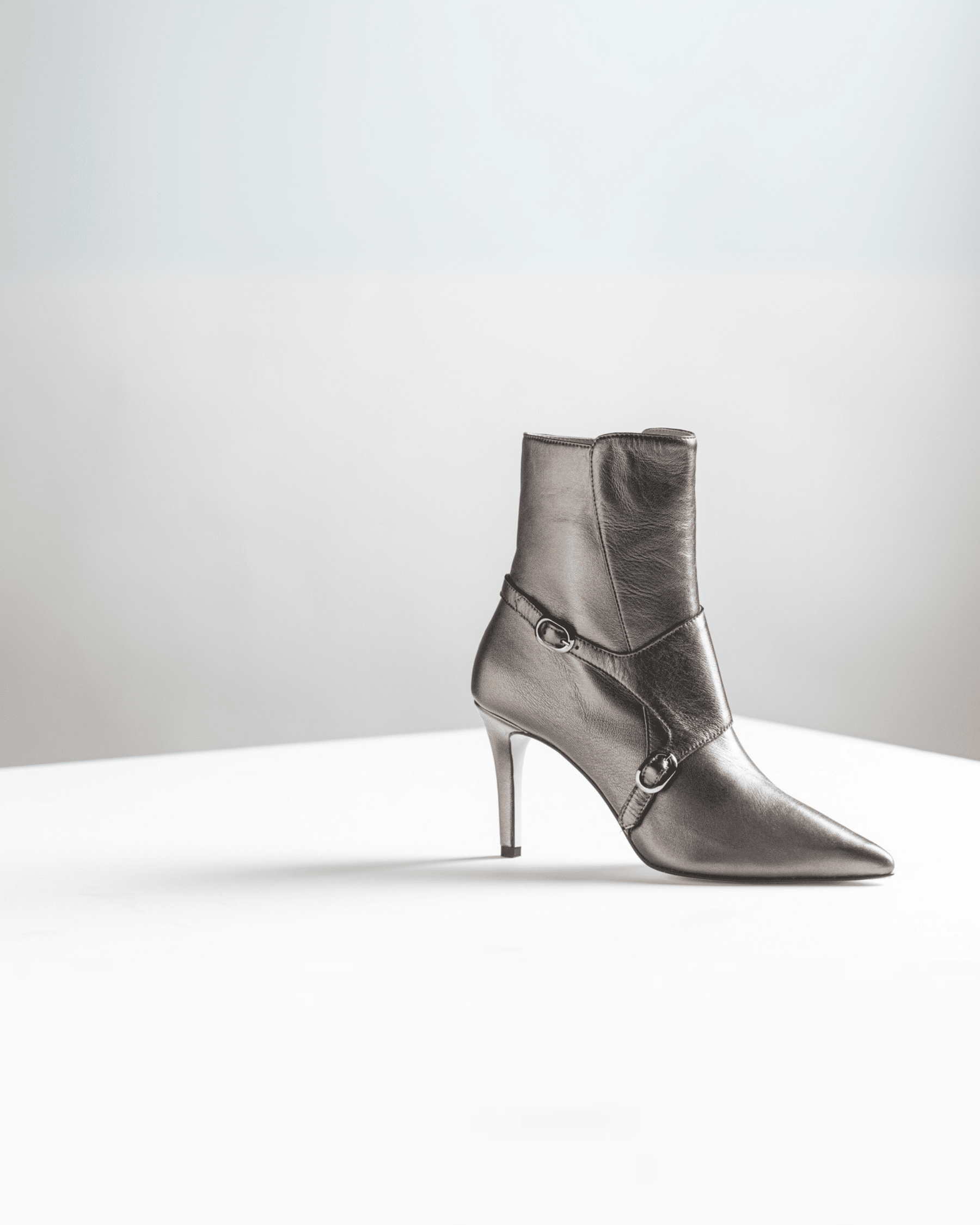 Tally Stivaletto in laminato antracite (3)