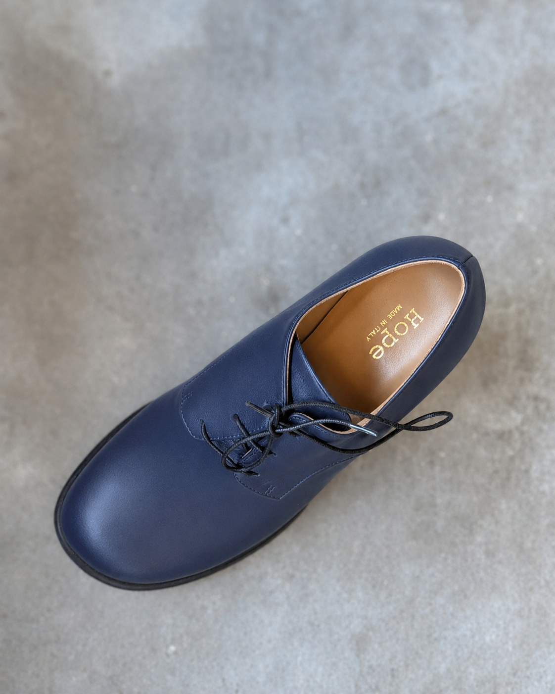 Marea allacciata in nappa blu 1.1