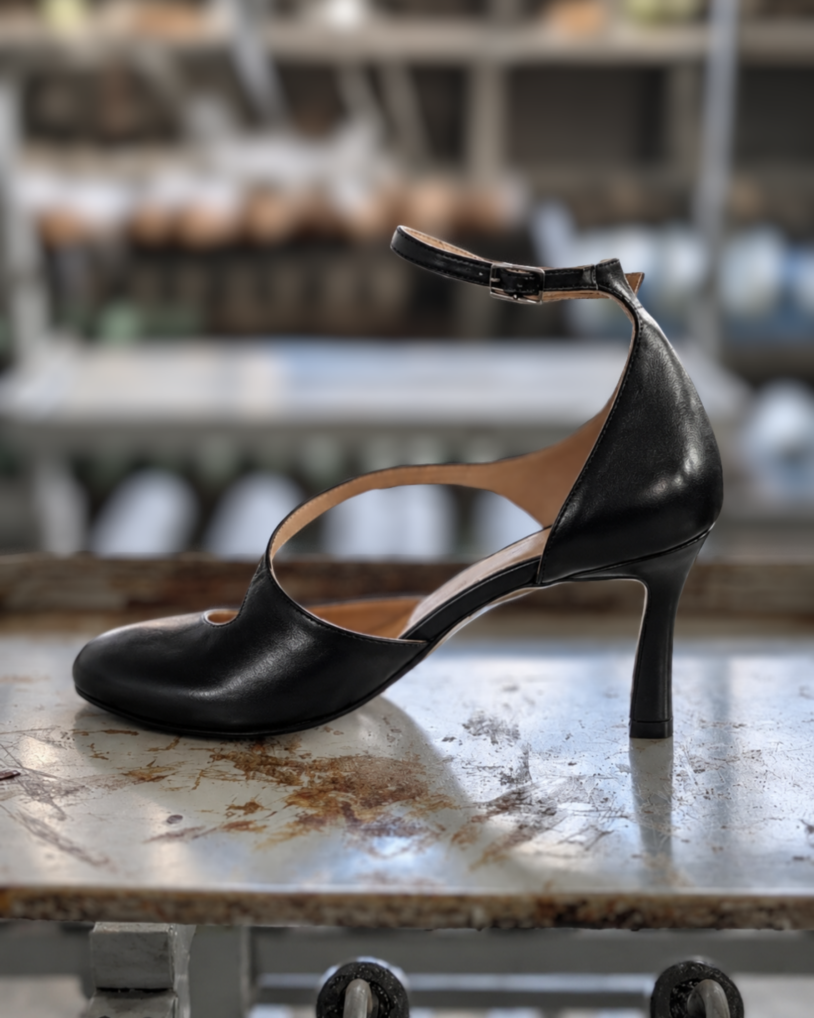 Nicole decollete nappa nero (4)
