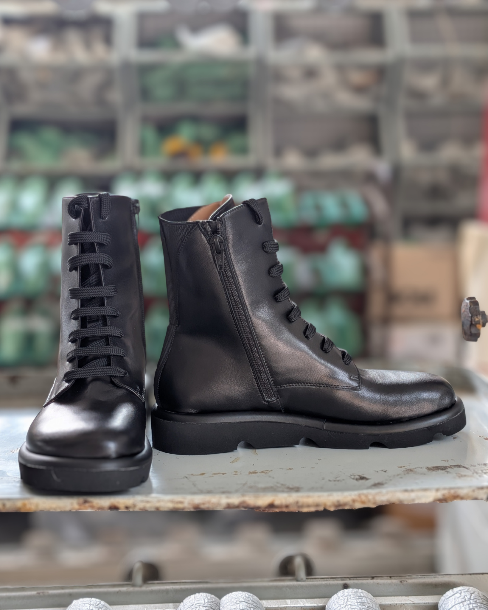Linea Fluffy_ Bio in nappa nero (6)